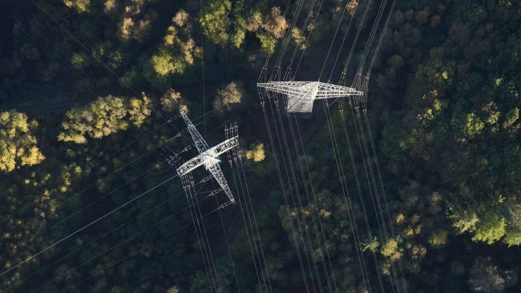 Linie energetyczne – ortofotomapy